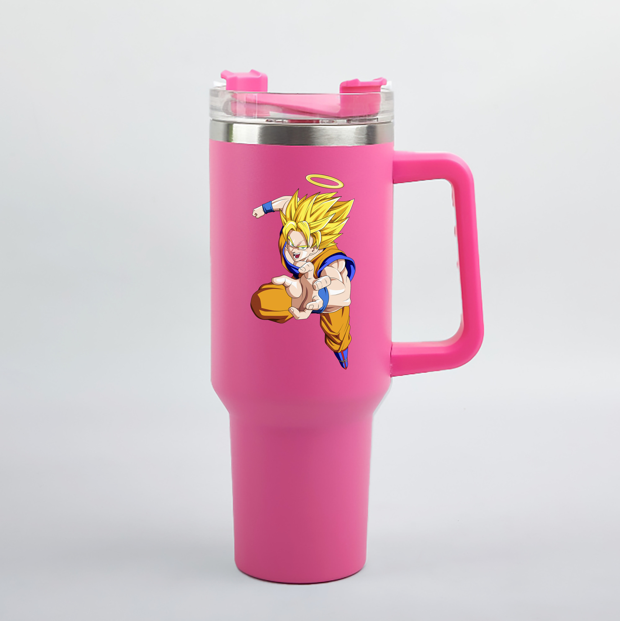 （画像用） ドラゴンボール 孫悟空（そん ごくう）Son Goku カカロット DRAGON BALL Kakarotto 1200mL車用タンブラー（カラープリント）